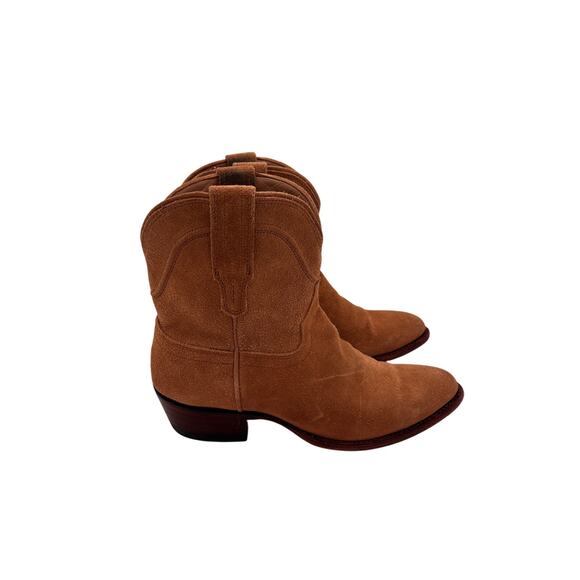 Tecovas The Lucy Calfskin Western Bootie Boot Size 8 B - Picture 3 of 10